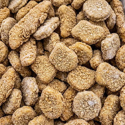 Processed poultry products meeting international food standards.