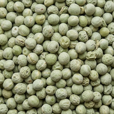 High-quality dried green peas suitable for various culinary applications.
