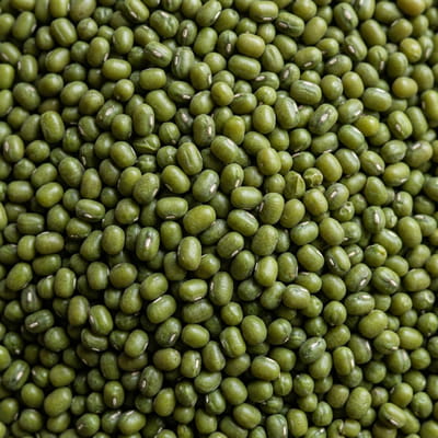 Premium quality green mung beans rich in protein and nutrients.